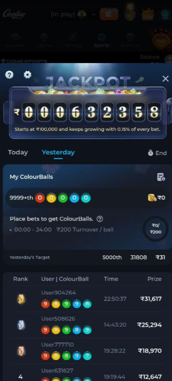 Goplay11 Fantasy App | Real Cash Gaming & Spin Win Offers